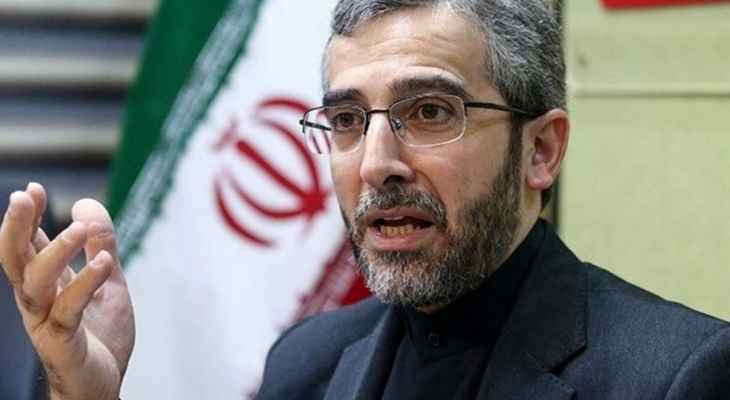 باقري كني: الصهاينة بسبب فشلهم في غزة يمكن أن يرتكبوا خطأ آخر وأن يوسعوا نطاق اعتدائهم