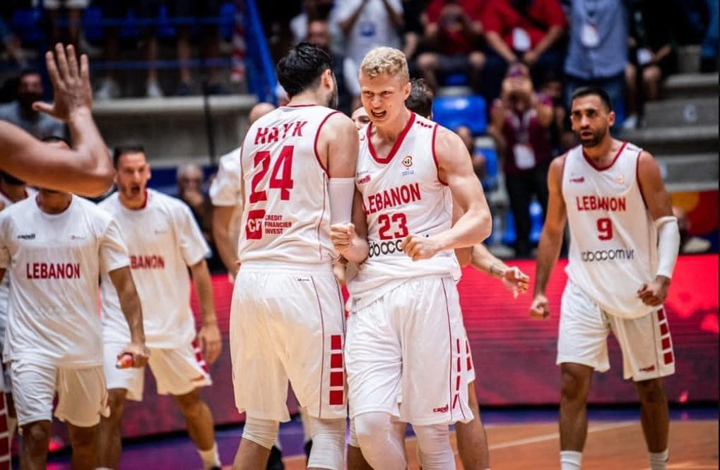 التصفيات الآسيوية المؤهّلة لمونديال كرة السلّة 2023 : لبنان يفوز على السعودية ويُحرز بطولة المجموعة الثالثة .