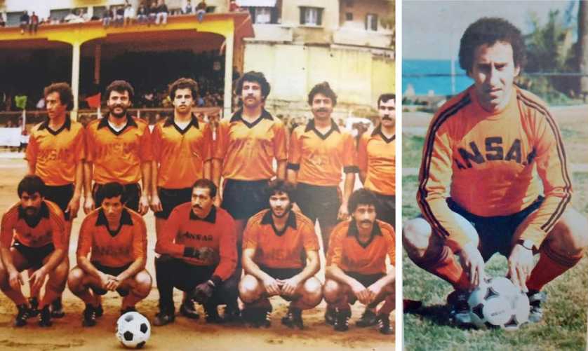 الأنصار ينعي أحد أعلامه السابقين عدنان الحاج .