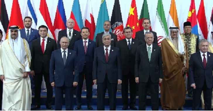 انطلاق أعمال القمة السادسة للدول الأعضاء في مؤتمر التفاعل وإجراءات بناء الثقة في آسيا بمشاركة بوتين