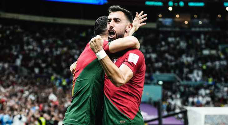 برونو فرنانديش يقود منتخب البرتغال لدور ال16 في مونديال قطر .