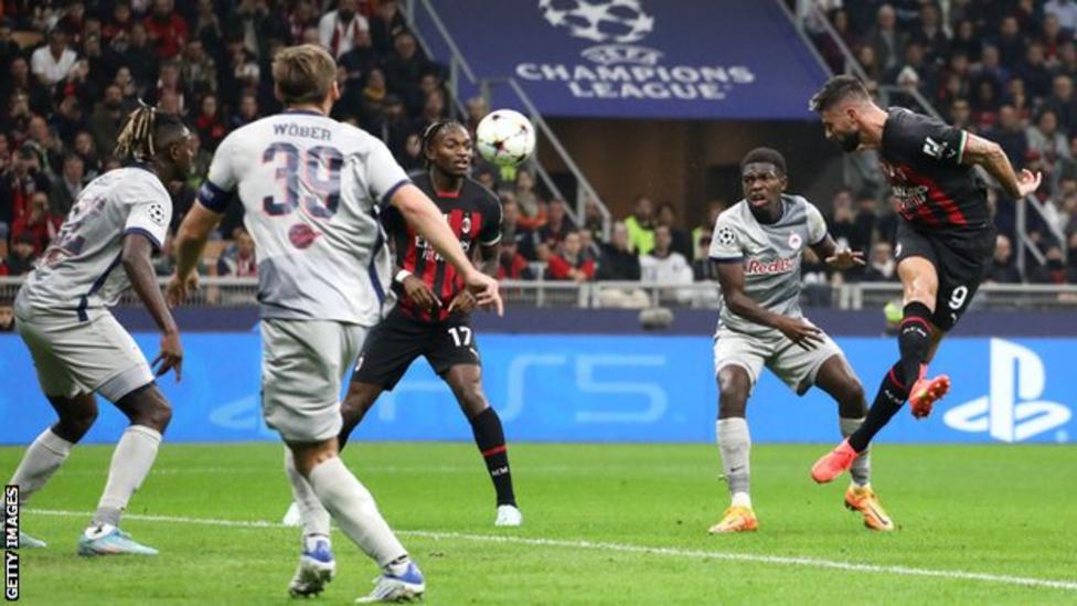 دوري أبطال أوروبا في كرة القدم , ختام دور المجموعات : آ سي ميلان ولايبسيش ءاخر المتأهلين , وقرعة دور الثمانية الإثنين المقبل .