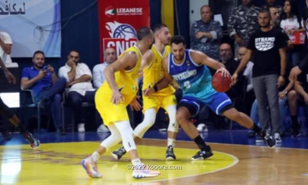 الدّوري اللبناني في كرة السلّة , المرحلة الخامسة : سقوط الرياضي بيروت أمام دينامو .