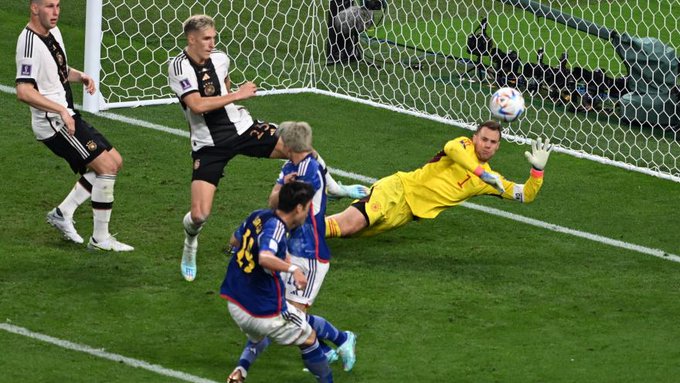 منتخب اليابان يكرّس إنجازات الفرق الآسيوية في مونديال قطر , بإسقاط منتخب ألمانيا .