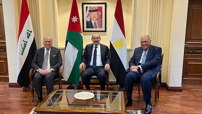 اجتماع ثلاثي لوزراء خارجية الأردن ومصر والعراق في عمان
