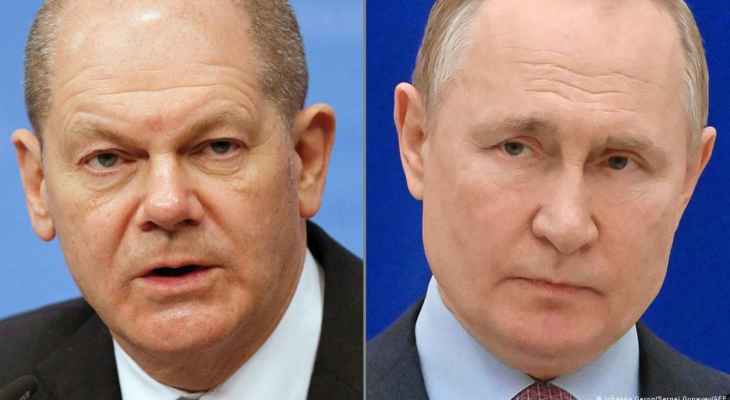 بوتين لشولتس: ألمانيا سلكت “خطا مدمرا” بتسليحها نظام كييف