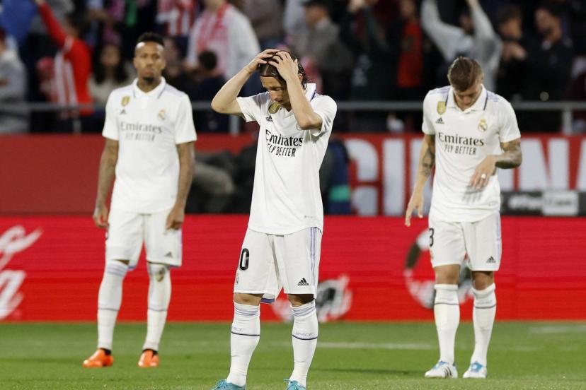 رباعية تاريخية للأرجنتيني تاتي كاستيانوس تنهي ءامال ريال مدريد ببطولة الدّوري .