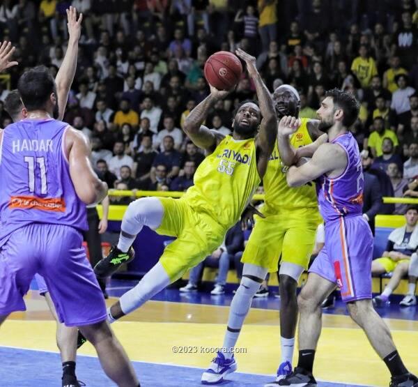 الرياضي ألى نهائي بطولة وصل , منطقة غرب ءاسيا , في كرة السلّة , بفوزٍ ثانٍ على بيروت .