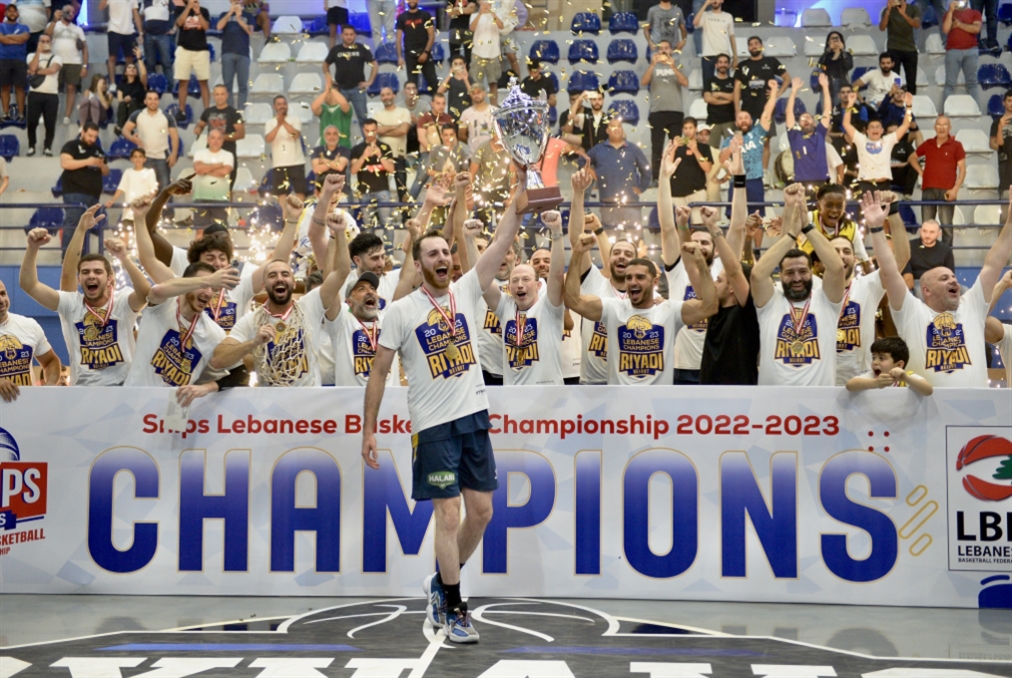 الرياضي بيروت يُنهي طموح دينامو ويحسم بطولة الدّوري  اللبناني , ويستعد لبطولة ’’وصل’’ .