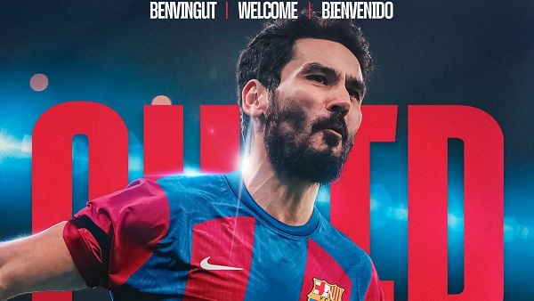 برشلونة يعلن رسميّاً ضمّ غوندوغان .