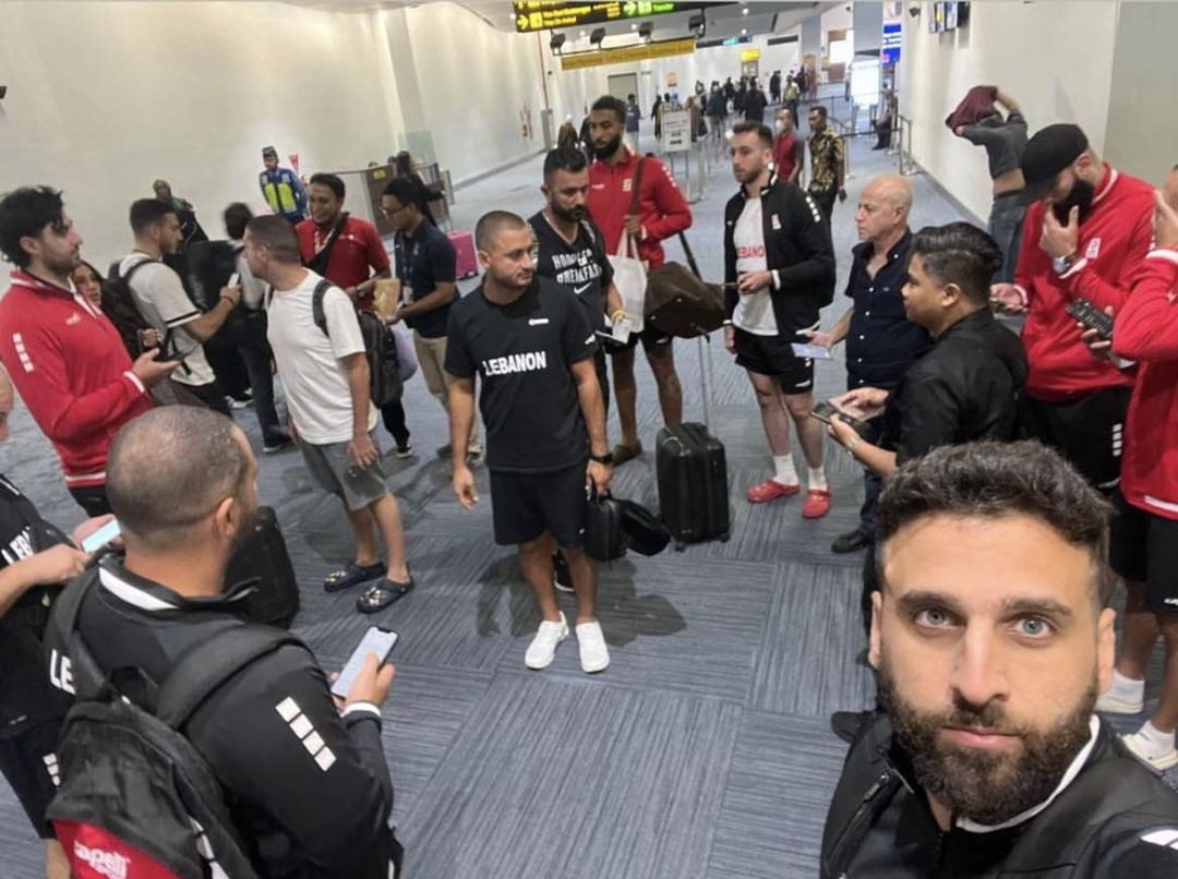 منتخب لبنان يخوض اليوم أولى مبارياته في مونديال كرة السلة أمام لاتفيا .