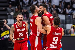 كأس العالم 2023 لكرة السلّة : لبنان يحقّق أول فوز وينافس على بطاقة التأهل المباشر لأولمبياد باريس2024 .