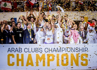 بيروت يتوّج بطلًا للأندية العربية في كرة السلّة .