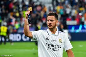 النجم البلجيكي إيدن هازرد يعلن اعتزاله كرة القدم .