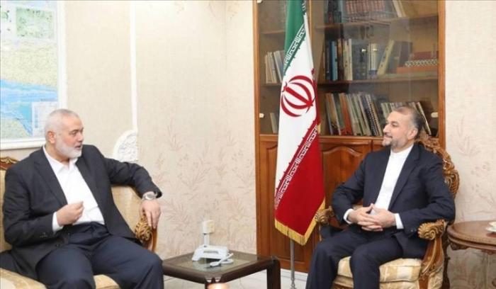 هنية تلقى اتصالًا من عبد الله يان وبحثا التطورات المتعلقة بالعدوان الصهيوني على غزة