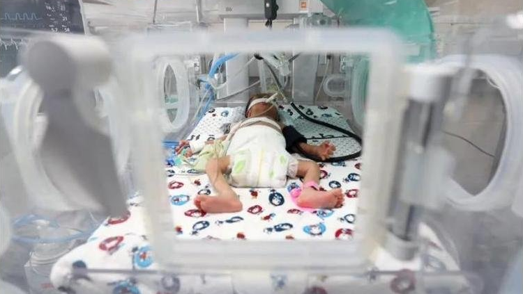 وفاة رضيع ثان في حضانة مجمع الشفاء في غزة بسبب انقطاع الأكسجين.