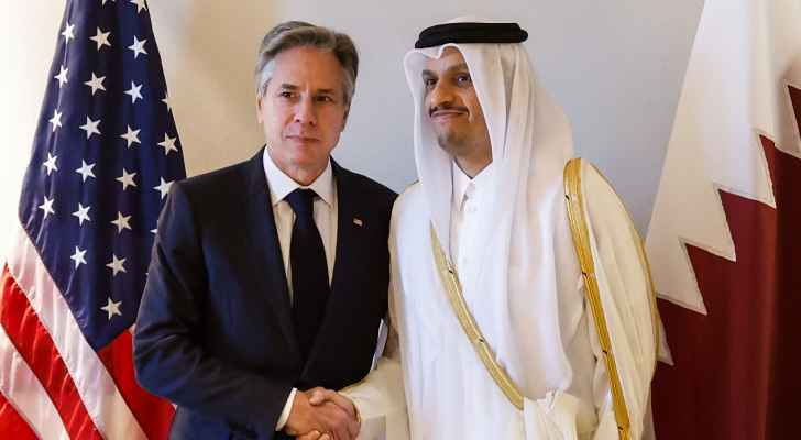 وزير خارجية قطر بحث مع نظيره الأميركي بخطوات بدء تنفيذ اتفاق الهدنة: لإيقاف الحرب في غزة