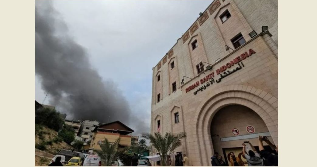 إجلاء 100 مريض من المستشفى الإندونيسي في غزة