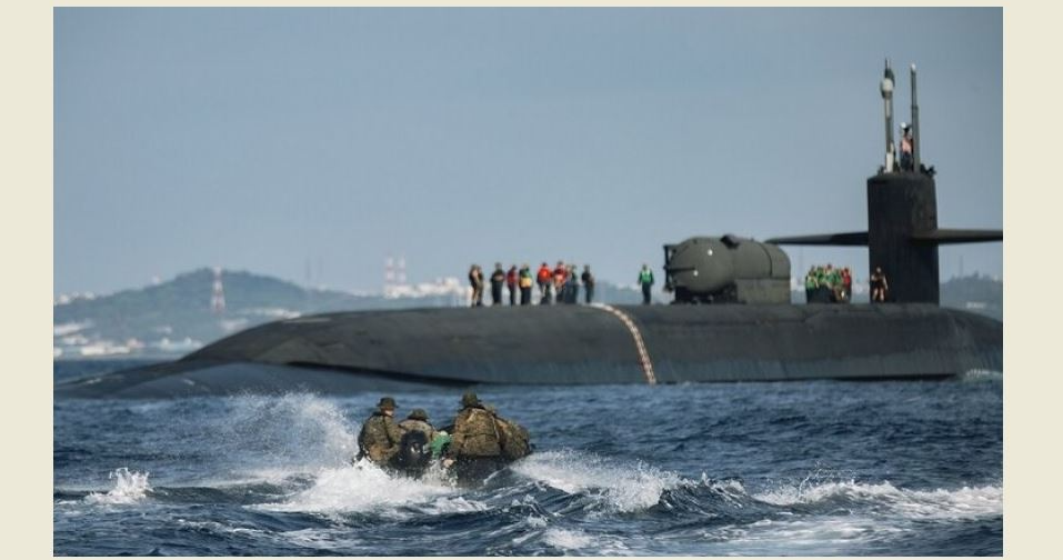 القيادة المركزية الأميركية أكدت وصول غواصة نووية إلى منطقة الشرق الأوسط