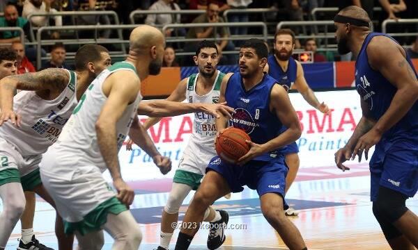 بطولة لبنان في كرة السلّة : الحكمة يهتز أمام ميروبا .