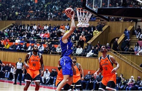 فوز كبير للرياضي على الوحدة السوري , في بطولة ’’وصل’’ دوري سوبر غرب ءاسيا في كرة السلّة .