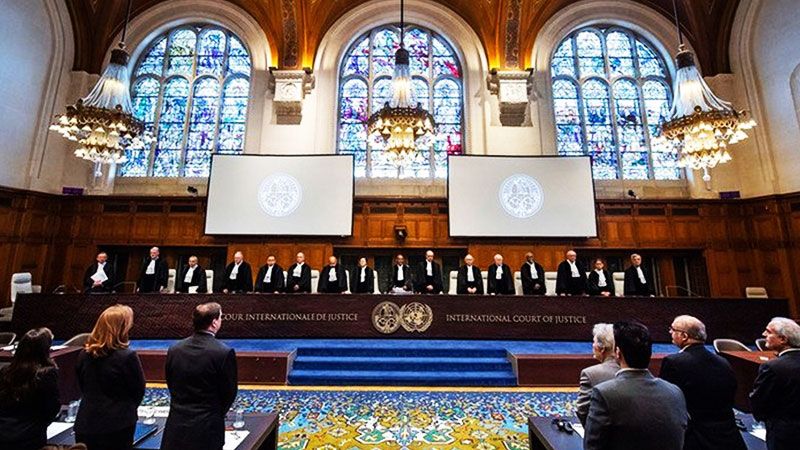 بدء محكمة العدل الدولية