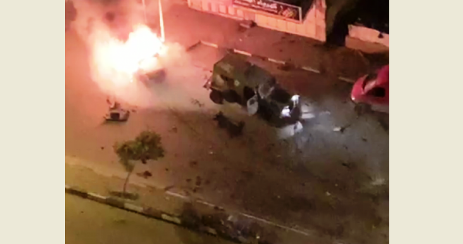 شهداء في قصف طائرة مسيّرة لمركبة قرب مخيم بلاطة