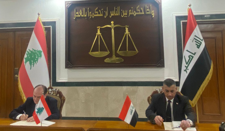 توقيع مذكرة تفاهم بين هيئتي مكافحة الفساد في لبنان والعراق.
