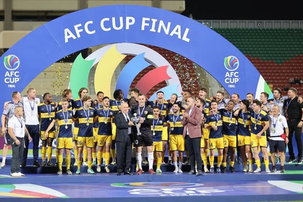 سنترال كوست الأسترالي بطلًا لكأس الإتحاد الآسيوي بعد فوزه على العهد .