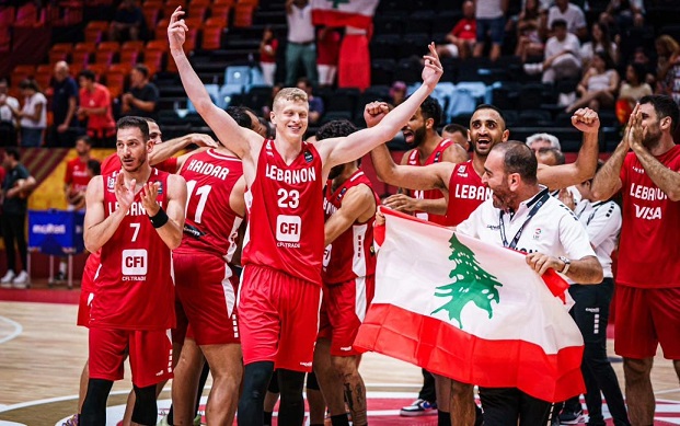 سلّة لبنان إلى نصف نهائي الملحق المؤهّل لأولمبياد باريس 2024 .