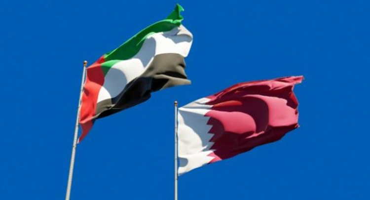 الإمارات وقطر تؤكدان أهمية منع توسيع الصراع في المنطقة.