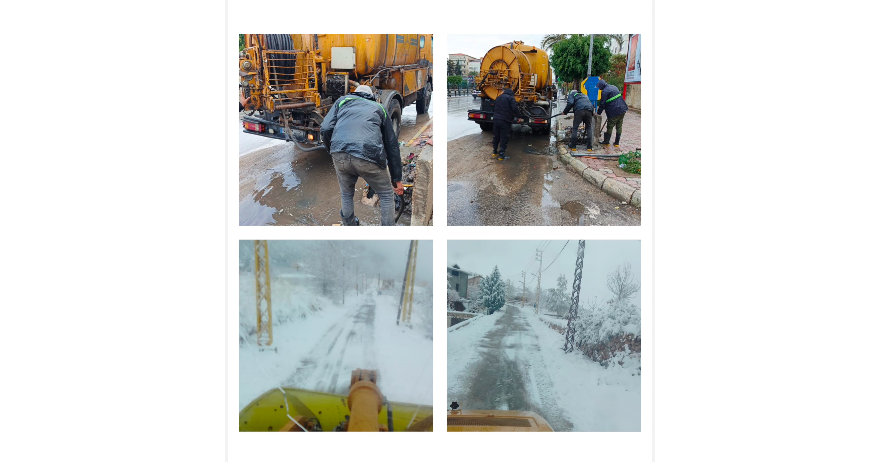 الأشغال للسائقين: للقيادة بحذر والتقيّد بإرشادات السلامة