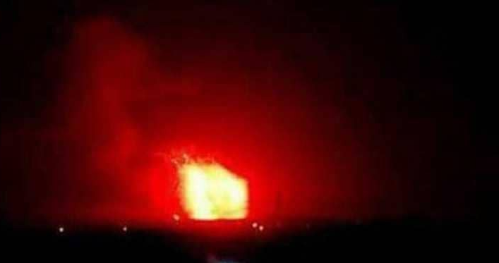 غارات إسرائيلية بالقرب من منطقة السيدة زينب في دمشق