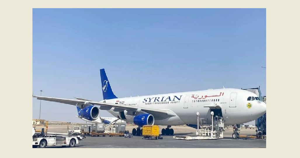 إقلاع أول طائرة منذ سقوط الأسد من دمشق إلى حلب