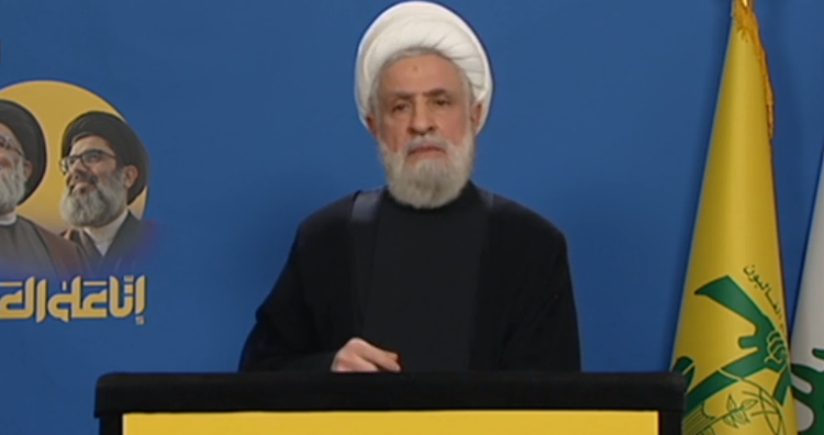 قاسم عن العدوان الإسرائيلي على إيران: نحن إلى جانب إيران في مواجهة هذا الظلم العالمي.