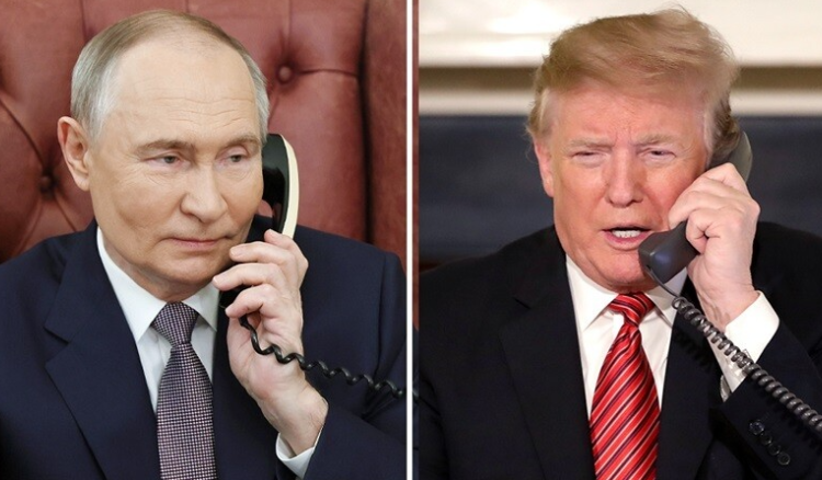 ترامب: تحدثت مع بوتين  وأعتقد أننا سننهي الحرب.