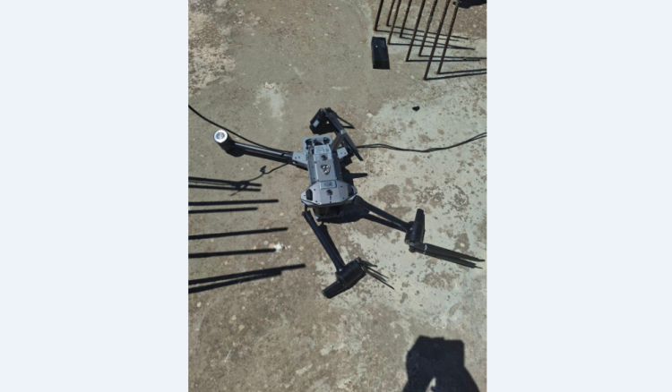 سقوط مسيّرة إسرائيلية في بنت جبيل.