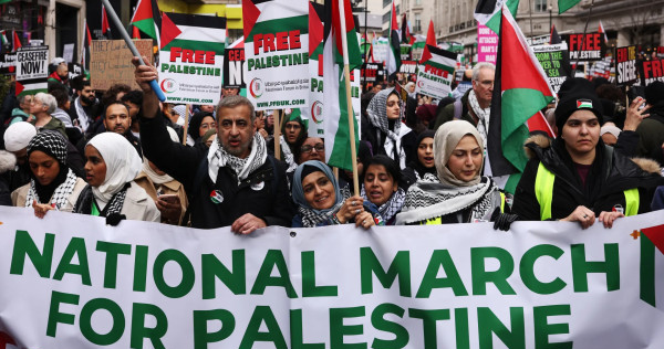 مظاهرات في جنيف تنديدا بسياسة التجويع الإسرائيلية في غزة.