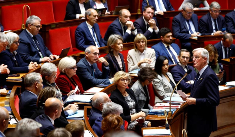 الجمعية الوطنية الفرنسية حجبت الثقة عن حكومة بايرو.