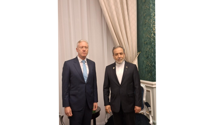 رجي التقى عراقجي : تمسك لبنان بسيادته وحصرية السلاح بيد الدولة.