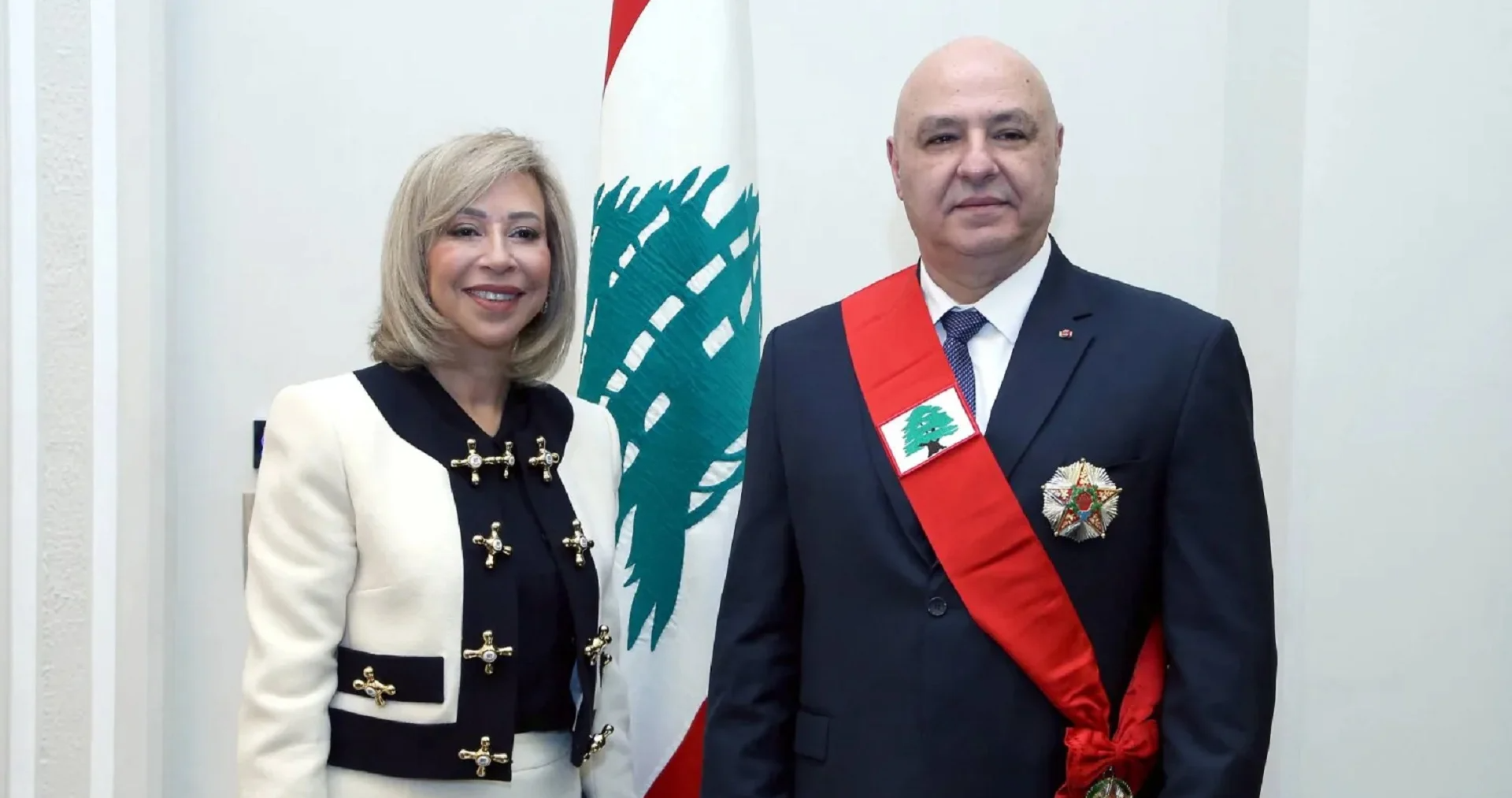 الرئيس عون واللبنانية الأولى غادرا الى نيويورك