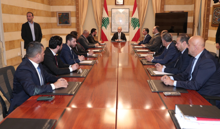 الحجار التقى مساعد وزير الداخلية السوري.