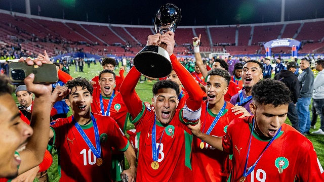 المغرب يصدم الأرجنتين ويحرز بطولة كأس العالم للشباب للمرّة الأولى .