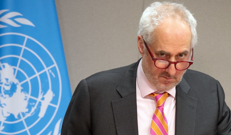 المتحدث باسم غوتيريش دان الغارات الإسرائيلية على غزة.