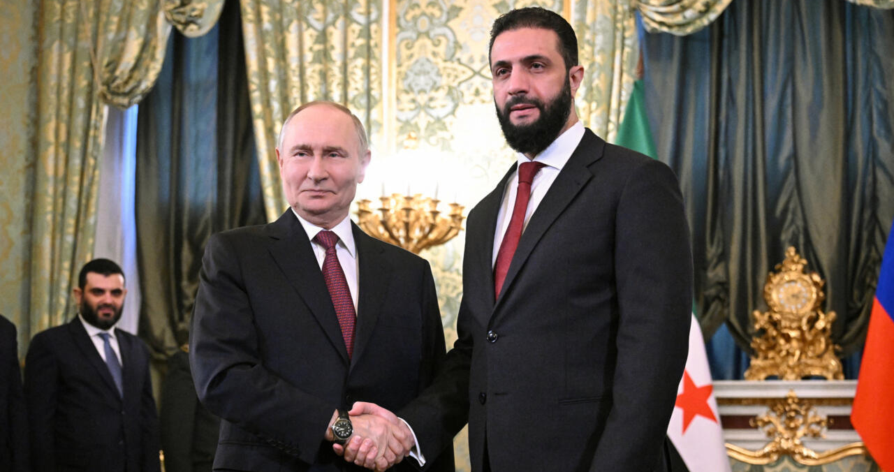 الشرع اكد لبوتين أن دمشق تريد إعادة تعريف العلاقة مع موسكو