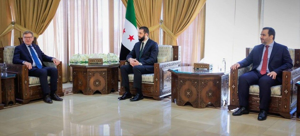 الشرع بحث مع وزير الخارجية الألماني العلاقات الثنائية وسبل تعزيز التعاون