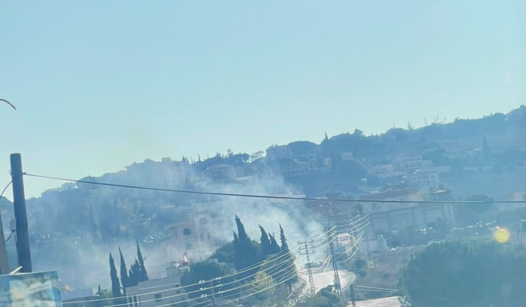 غارة معادية استهدفت سيارة في خربة سلم.