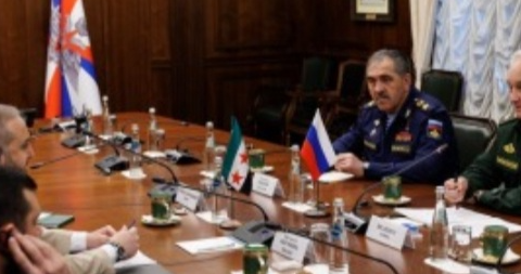 وزير الدفاع الروسي التقى نظيره السوري في موسكو.