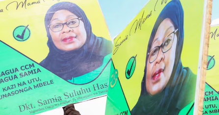 فوز سامية صولوحو حسن بانتخابات الرئاسة في تنزانيا