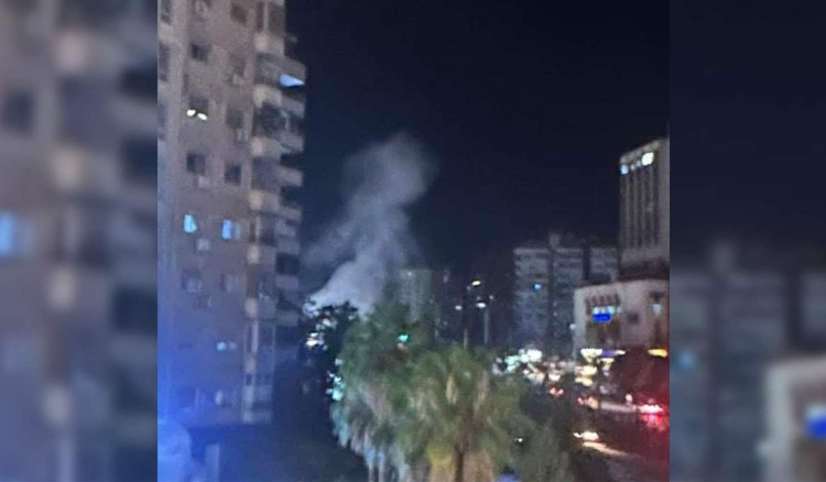 إصابة امراة بجروح في انفجار المزة مساء.